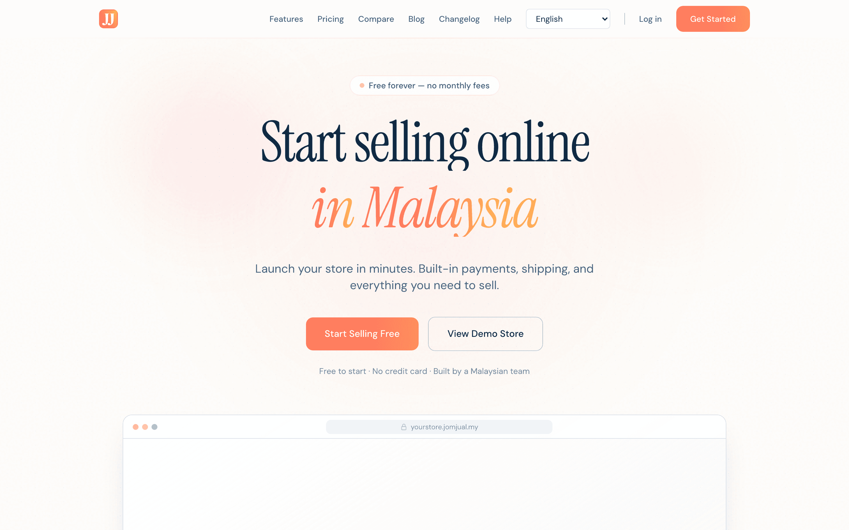 Dashboard jualan JomJual